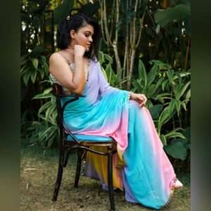 unicorn saree